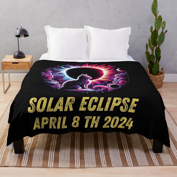 Item preview, View Totality April 8 2024 Astronomy Cat Lover Solar Eclipse designed and sold by BOUCHERIT amine.