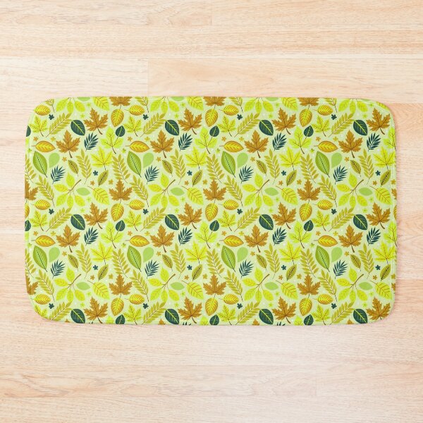 Item preview, Vector illustration of a Seamless pattern of leaves in shades of green in Phoenician design designed and sold by fotoryum.