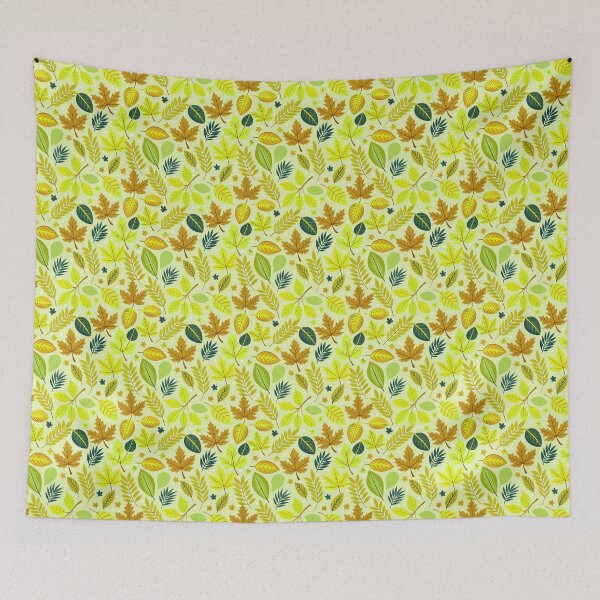 Item preview, Vector illustration of a Seamless pattern of leaves in shades of green in Phoenician design designed and sold by fotoryum.