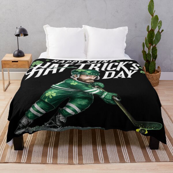 Item preview, Happy Saint Hat Trick’s Day Hockey Lover designed and sold by najega911.