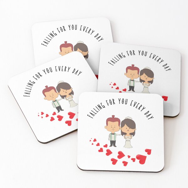 Item preview, Falling for you every day - Pibubear designed and sold by DunuStore.