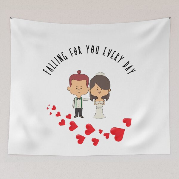 Item preview, Falling for you every day - Pibubear designed and sold by DunuStore.