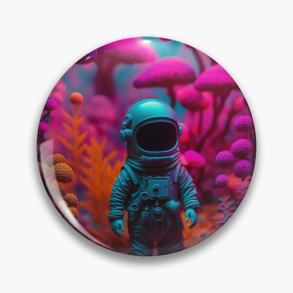 Aperçu de l'œuvre Astronaute de science-fiction créée et vendue par ShopMaxiDesigns.