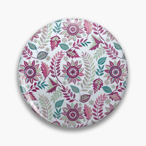 Item preview, Vector illustration of a Seamless pattern of leaves in shades of red and green in Phoenician design designed and sold by fotoryum.