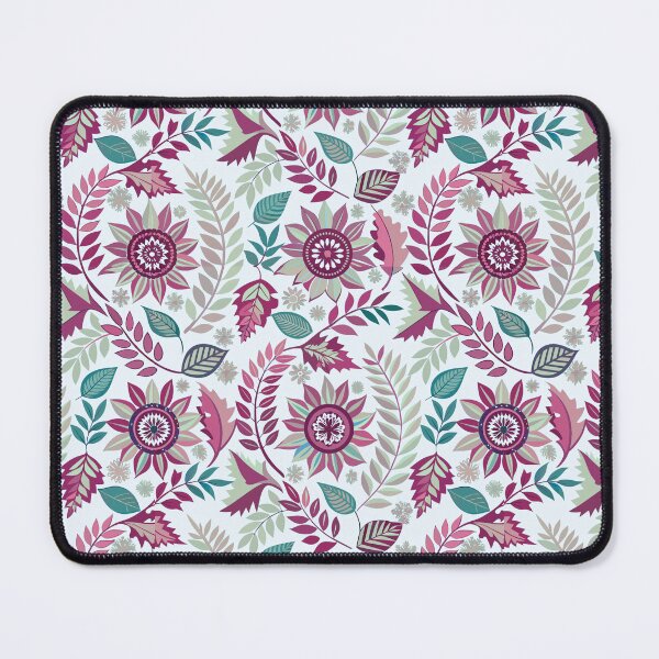 Item preview, Vector illustration of a Seamless pattern of leaves in shades of red and green in Phoenician design designed and sold by fotoryum.