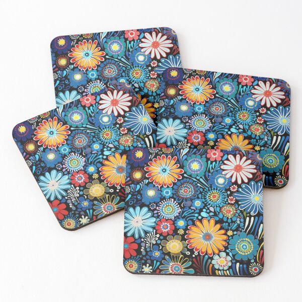 Item preview, Aboriginal floral art designed and sold by Vilemo.