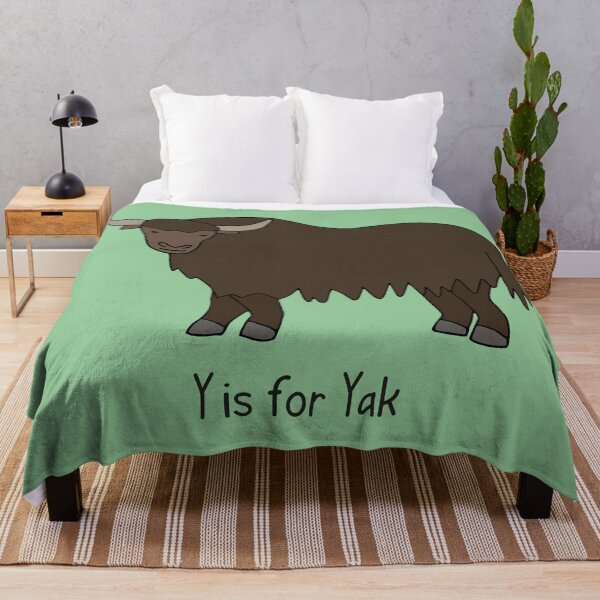 Item preview, Y is for Yak designed and sold by kindredkrafters.