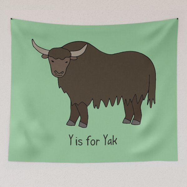Item preview, Y is for Yak designed and sold by kindredkrafters.
