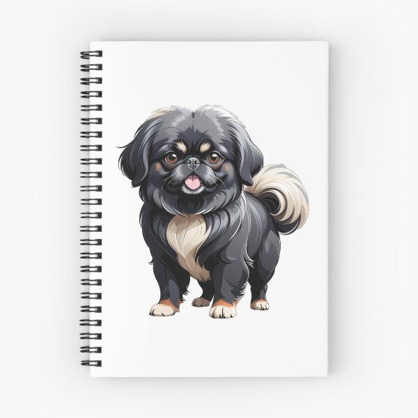 Item preview, Cute Black Pekingese designed and sold by Bilisik.