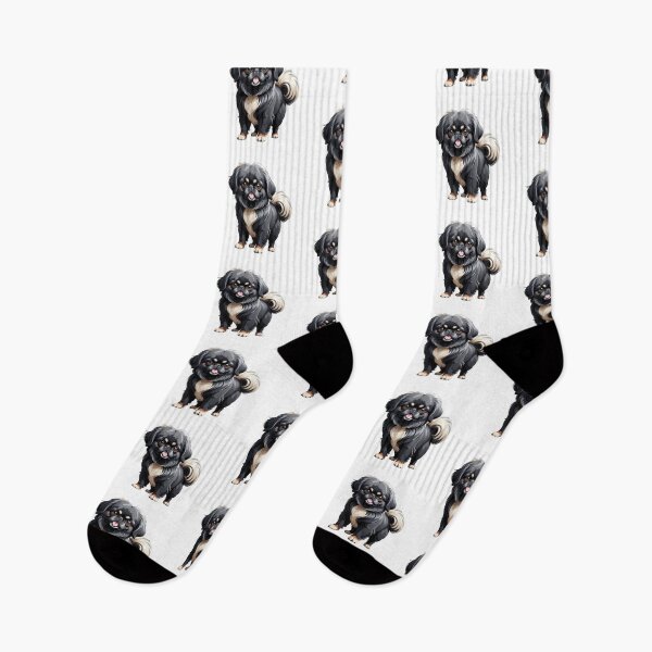 Item preview, Cute Black Pekingese designed and sold by Bilisik.