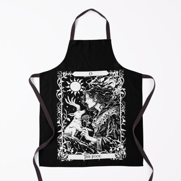 Item preview, Arcana Tarot "The Fool" Blackwork Illustration designed and sold by World21Wear.