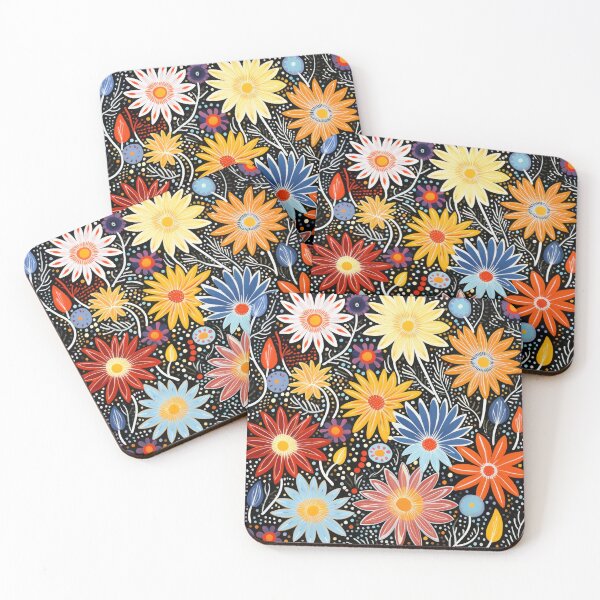Item preview, Aboriginal floral art designed and sold by Vilemo.