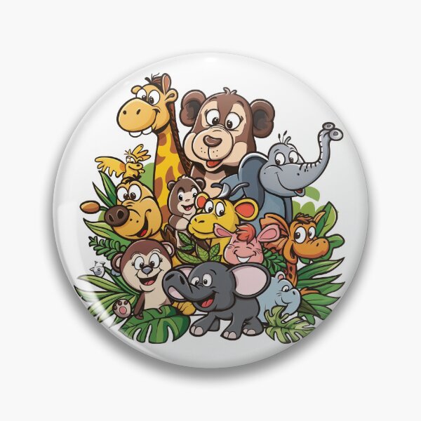 Item preview,  "Playful Pals: Cartoon Animal Designs Galore" designed and sold by sinisamaric1.