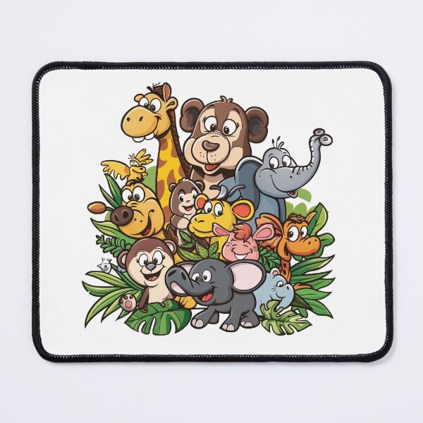 Item preview,  "Playful Pals: Cartoon Animal Designs Galore" designed and sold by sinisamaric1.
