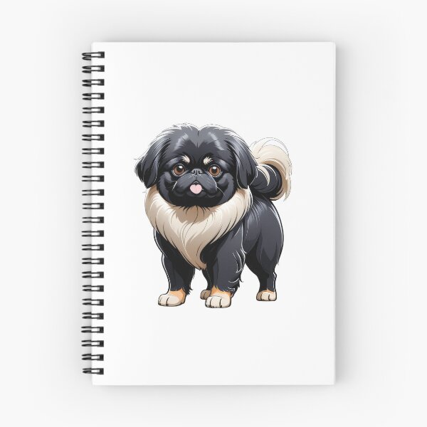 Item preview, Cute Black Pekingese designed and sold by Bilisik.