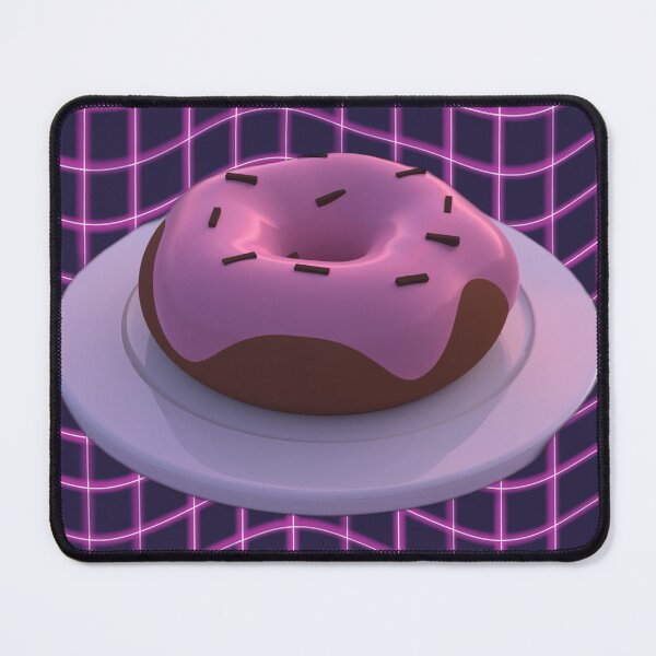 Item preview, 3D Vaporwave Donut designed and sold by SkippinStyleCo.