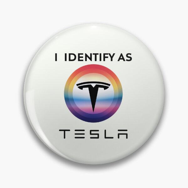 Item preview, Electric Pride - Tesla Rainbow Emblem designed and sold by RuyaFab.