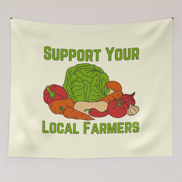 Item preview, Support Your Local Farmers designed and sold by Guess4best.