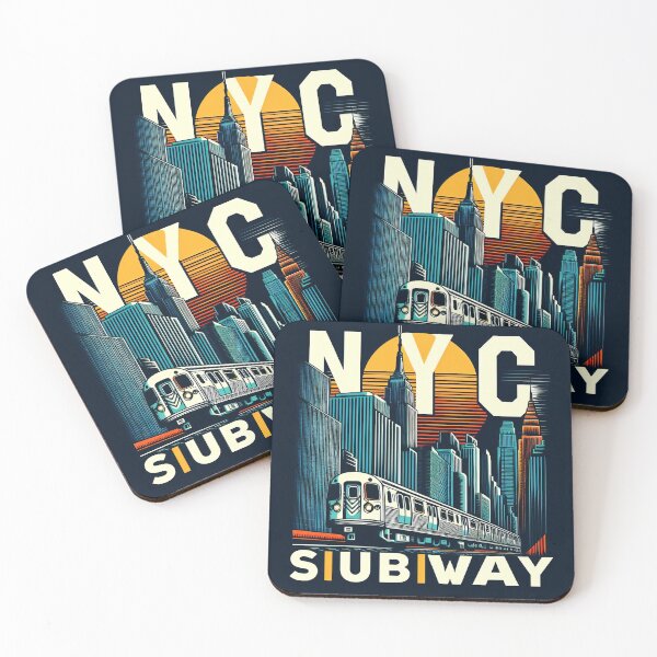 Item preview, New York Subway NYC Subway Train designed and sold by MayaDelaye.