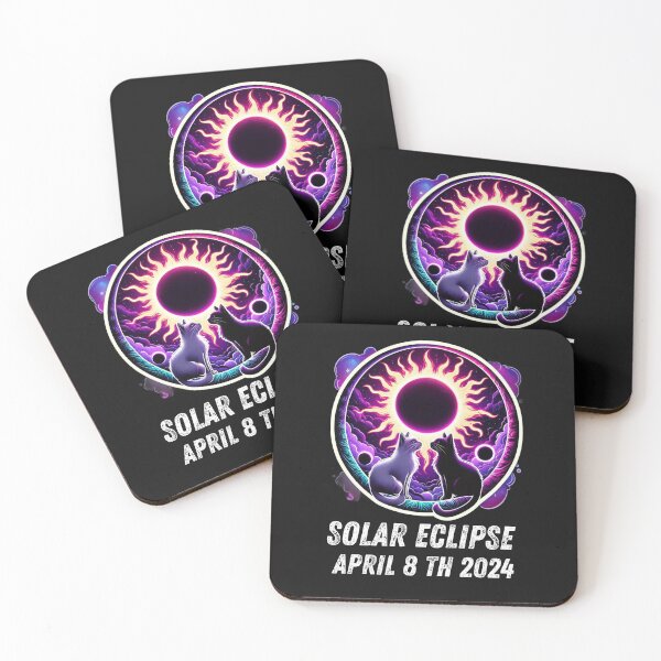 Item preview, View Totality April 8 2024 Astronomy Cat Lover Solar Eclipse designed and sold by BOUCHERIT amine.