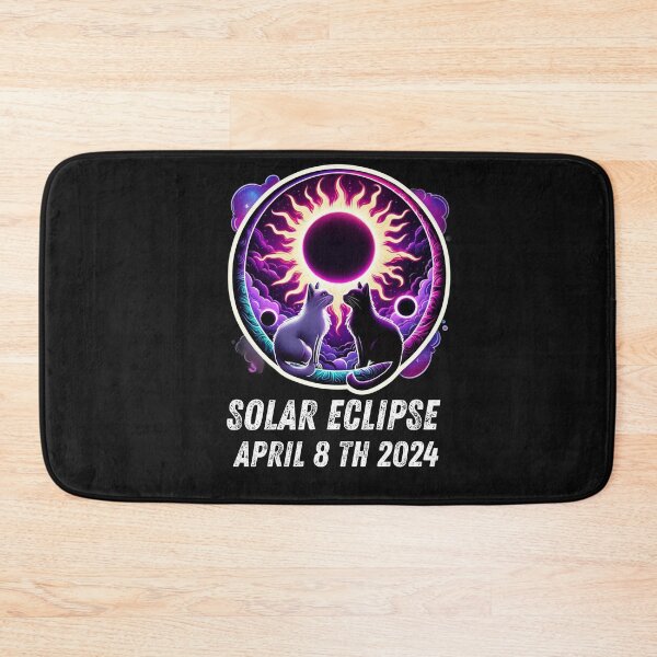 Item preview, View Totality April 8 2024 Astronomy Cat Lover Solar Eclipse designed and sold by BOUCHERIT amine.
