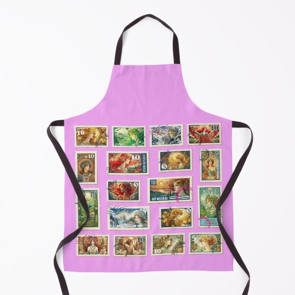 Item preview, Stamps. Art Nuovo Collection designed and sold by CatCoconut-Art.
