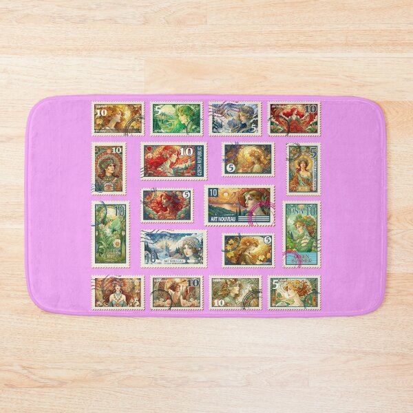 Item preview, Stamps. Art Nuovo Collection designed and sold by CatCoconut-Art.