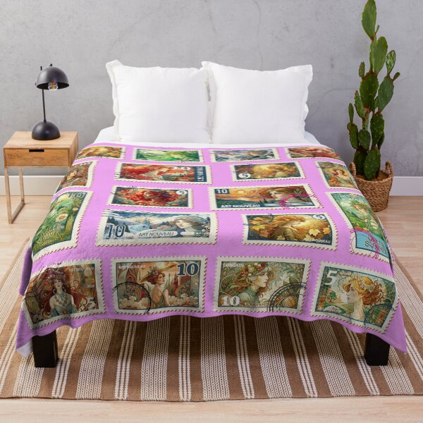 Item preview, Stamps. Art Nuovo Collection designed and sold by CatCoconut-Art.