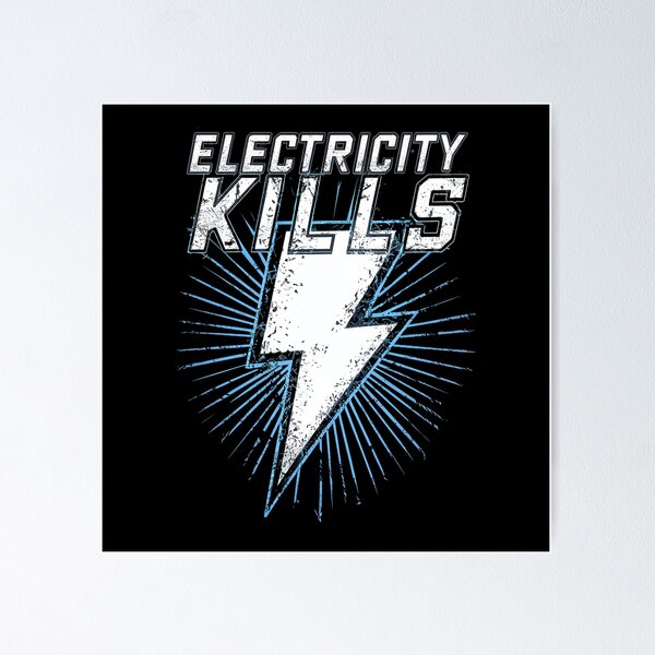 Item preview, High Voltage Warning - Electric Hazard Design designed and sold by RuyaFab.