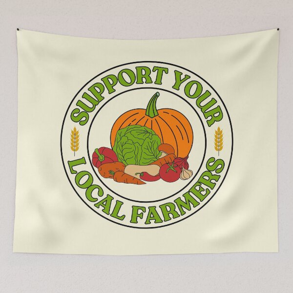Item preview, Support Your Local Farmers designed and sold by Guess4best.
