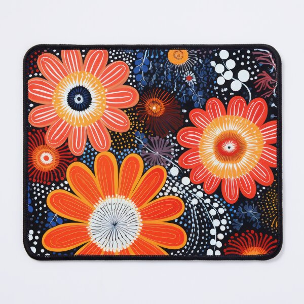 Item preview, Aboriginal floral art designed and sold by Vilemo.