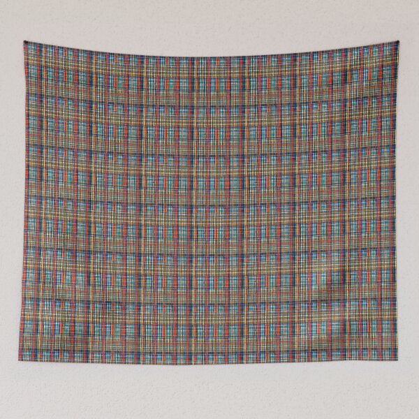 Item preview, MULTI COLOR PLAID designed and sold by HancockArtisans.