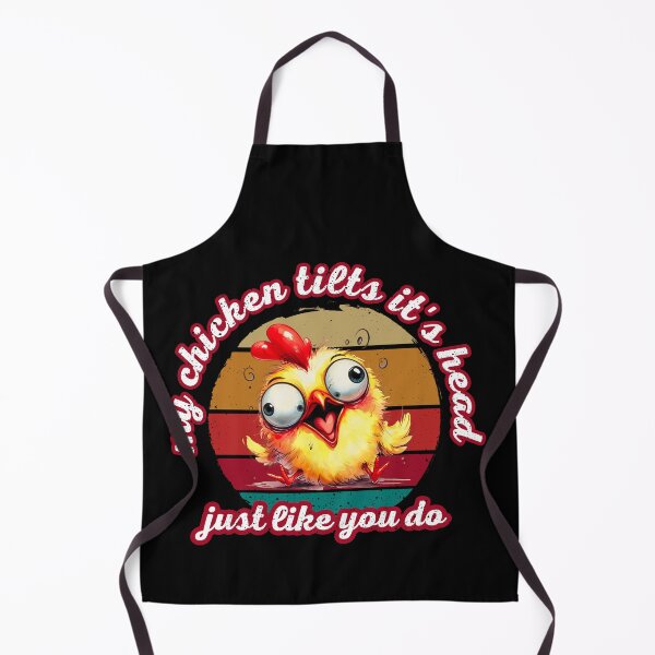 Item preview, My chicken tilts it's head just like you do Funny Chicken Gifts designed and sold by byMartha.