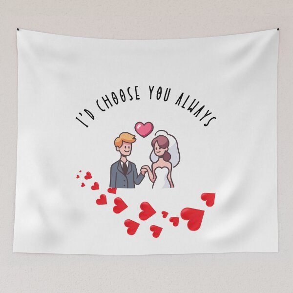 Item preview, I'd choose you always - Pibubear designed and sold by DunuStore.