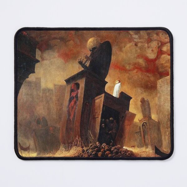 Item preview, famous Zdzislaw Beksinski paintings, 1929, Sanok, Poland | Surrealism, Magic Realism designed and sold by Bob-Studio.