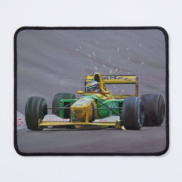 Item preview, Spa 1992, Schumacher, Benetton B192 - Artwork by Eder Costa Barcellos designed and sold by Eder Costa Barcellos.