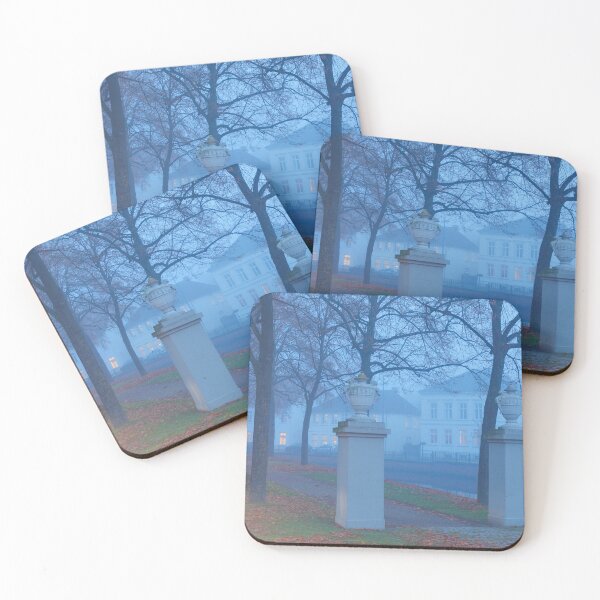 Item preview, Avenue Paradewall with fog in autumn at dusk, Oldenburg designed and sold by Torsten  Krüger.