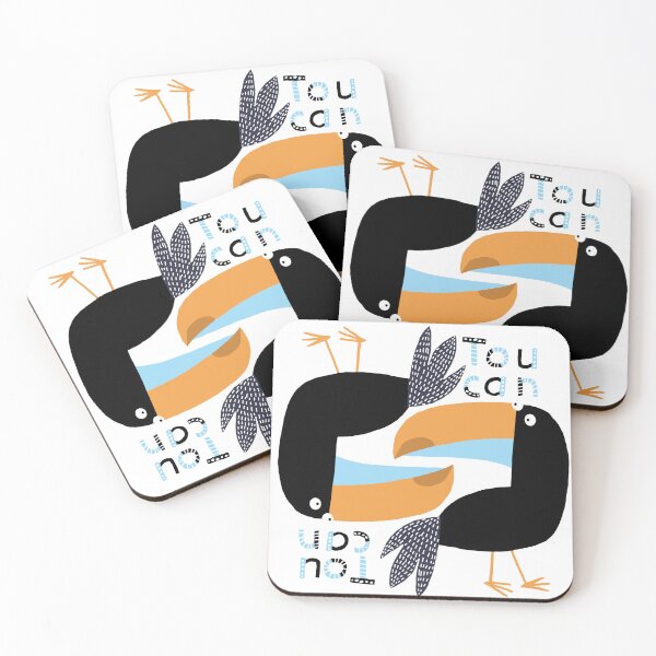 Item preview, Trendy, Toucan Pattern Illustration By Irish Artist Carla Daly designed and sold by Carla Daly.