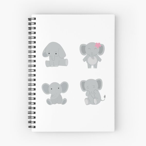 Item preview, cute and beautiful shy elephant designed and sold by huape.