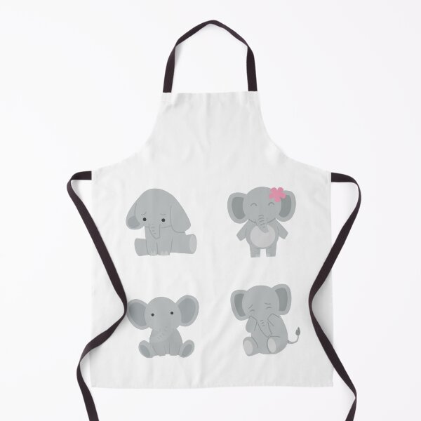 Item preview, cute and beautiful shy elephant designed and sold by huape.