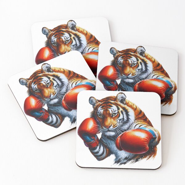 Item preview, Punch with Prowess: Boxing Tiger Champion designed and sold by JAMESAMORN.