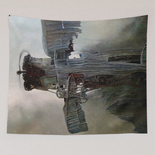 Item preview, famous Zdzislaw Beksinski paintings, 1929, Sanok, Poland | Surrealism, Magic Realism designed and sold by Bob-Studio.