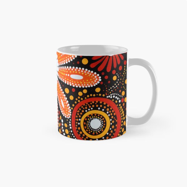 Item preview, Aboriginal floral art designed and sold by Vilemo.