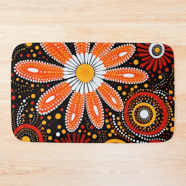 Item preview, Aboriginal floral art designed and sold by Vilemo.