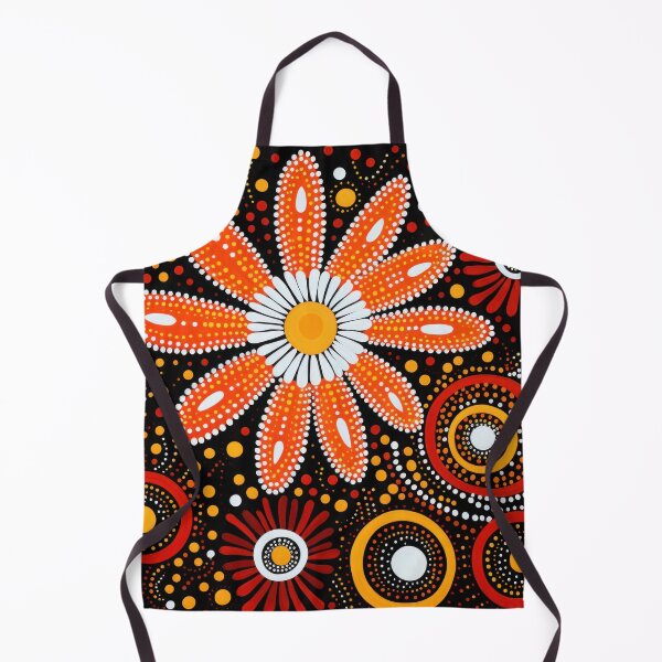 Item preview, Aboriginal floral art designed and sold by Vilemo.