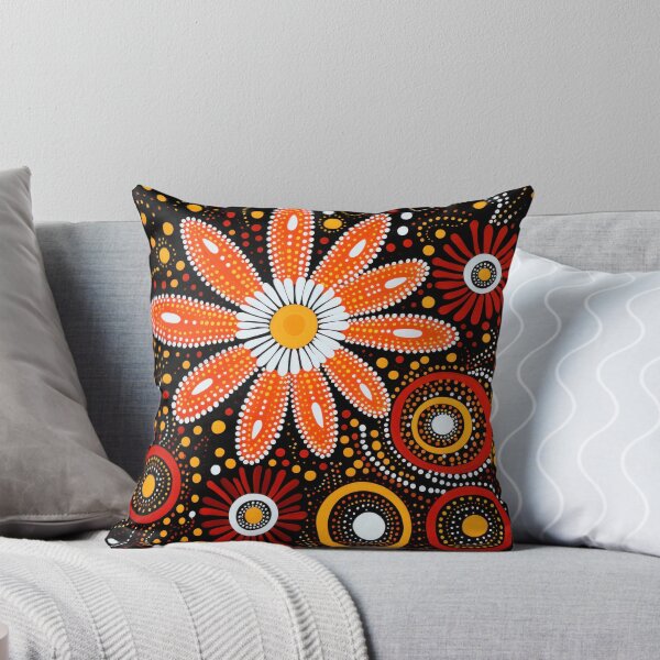 Item preview, Aboriginal floral art designed and sold by Vilemo.