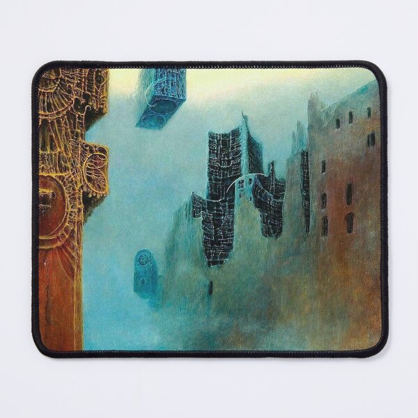 Item preview, famous Zdzislaw Beksinski paintings, 1929, Sanok, Poland | Surrealism, Magic Realism designed and sold by Bob-Studio.