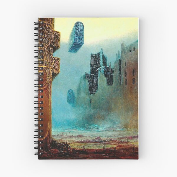 Item preview, famous Zdzislaw Beksinski paintings, 1929, Sanok, Poland | Surrealism, Magic Realism designed and sold by Bob-Studio.