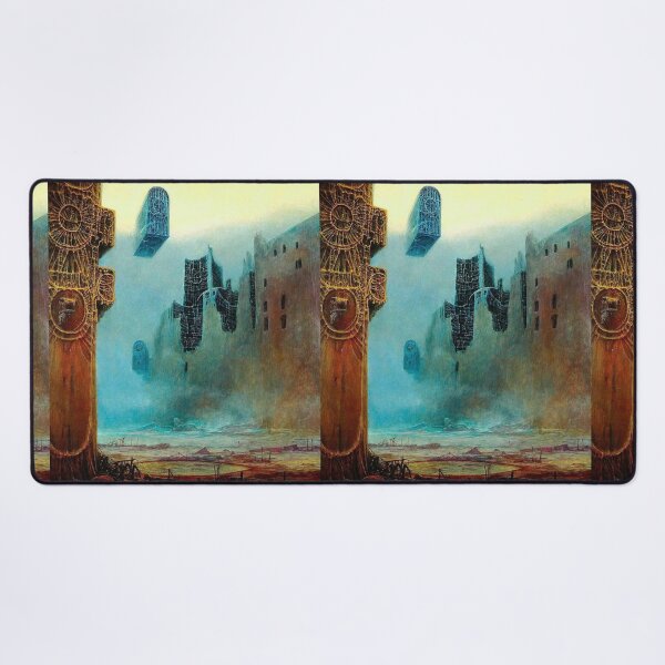 Item preview, famous Zdzislaw Beksinski paintings, 1929, Sanok, Poland | Surrealism, Magic Realism designed and sold by Bob-Studio.