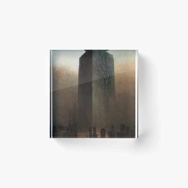 Item preview, famous Zdzislaw Beksinski paintings, 1929, Sanok, Poland | Surrealism, Magic Realism designed and sold by Bob-Studio.